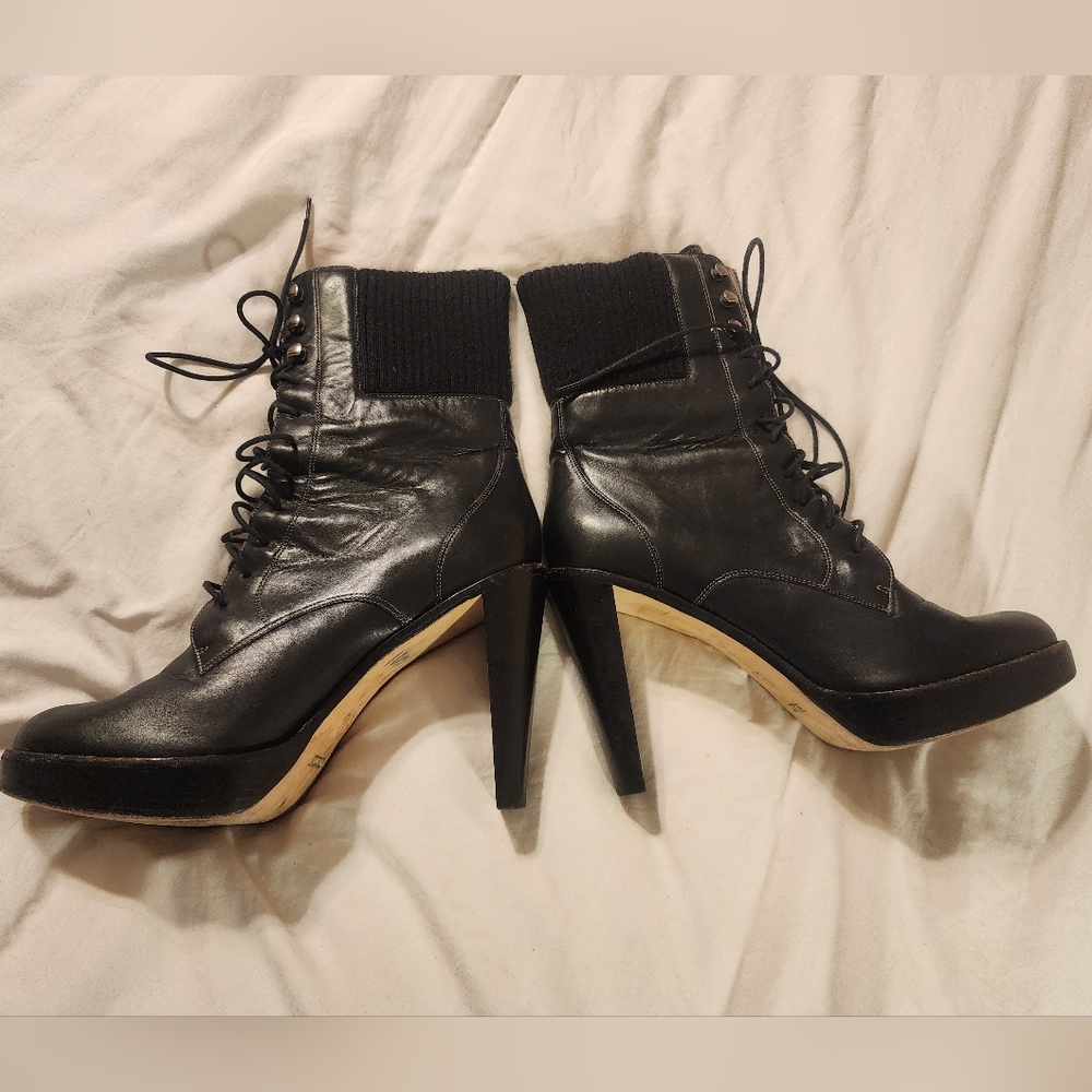 Cole Haan Nike Air Platform Ankle Boots